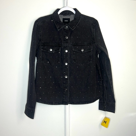 Express Jackets & Blazers - NWT Express Rhinestone Jacket